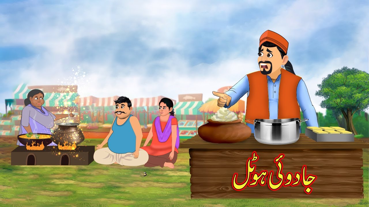 جادوئی ہوٹل | JADUI HOTEL | Urdu Story | Moral Stories | Urdu Kahaniya | Comedy Video