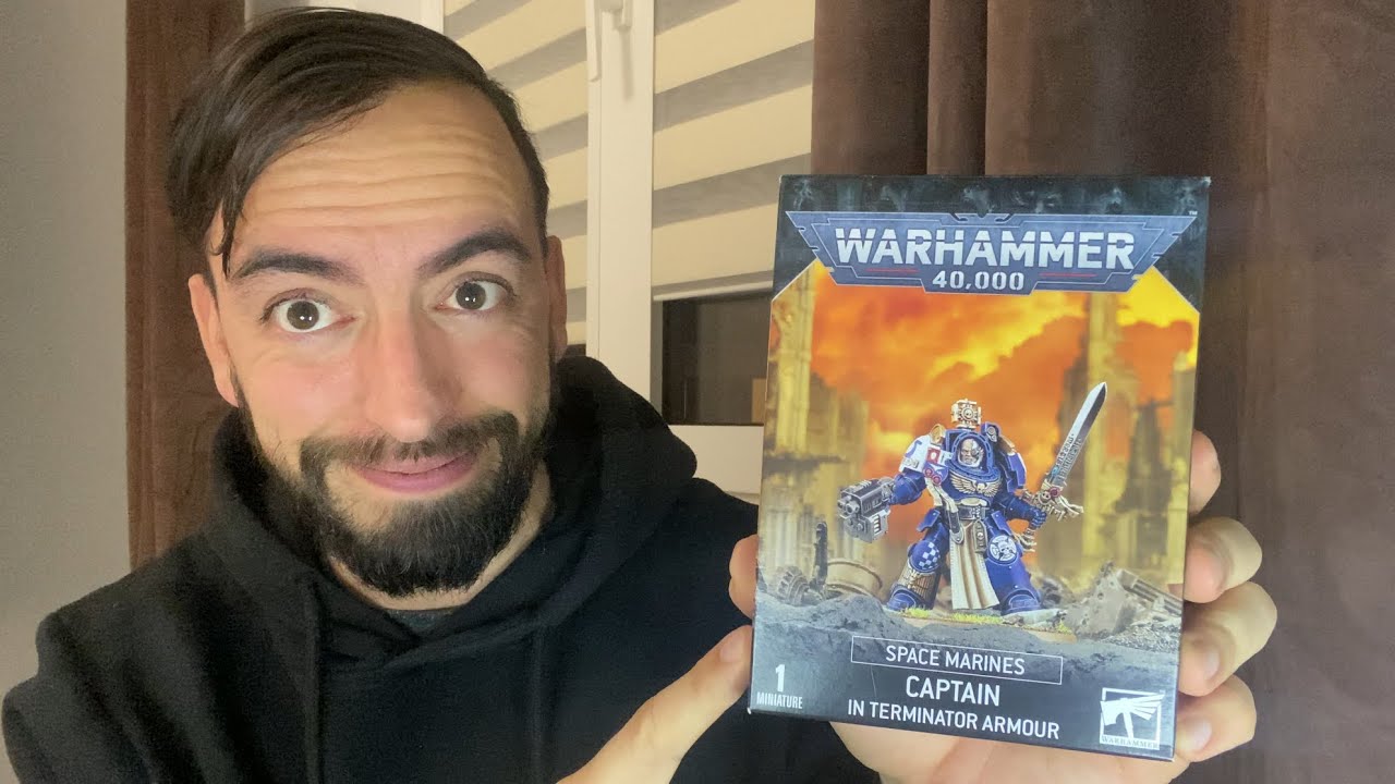 Space Marine Captain in Terminator Armour! Unboxing and Assembling!