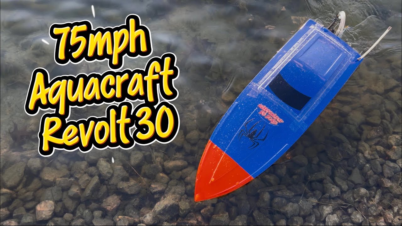 AquaCraft Revolt 30, скорость 75 миль в час.