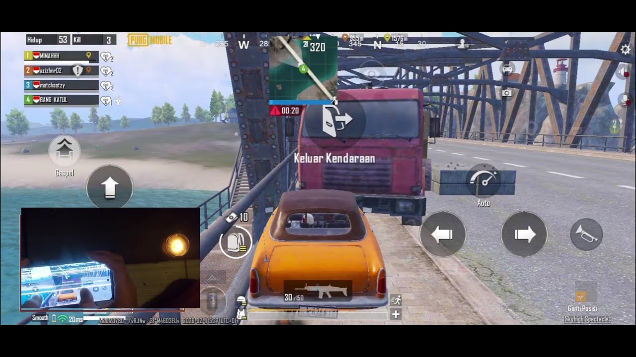 6 Kill Pubgm Ex dominator