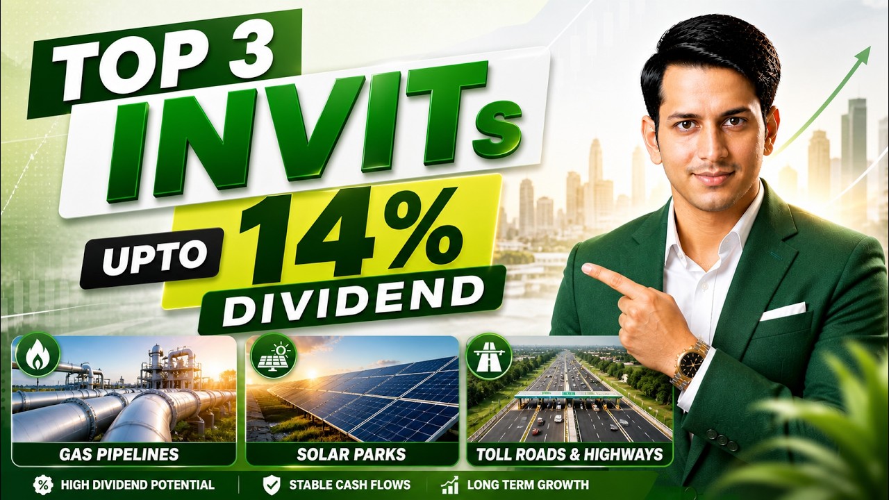 14% Dividend Yield | Invest Rs.60 Only and Earn MONTHLY INCOME from INVITs