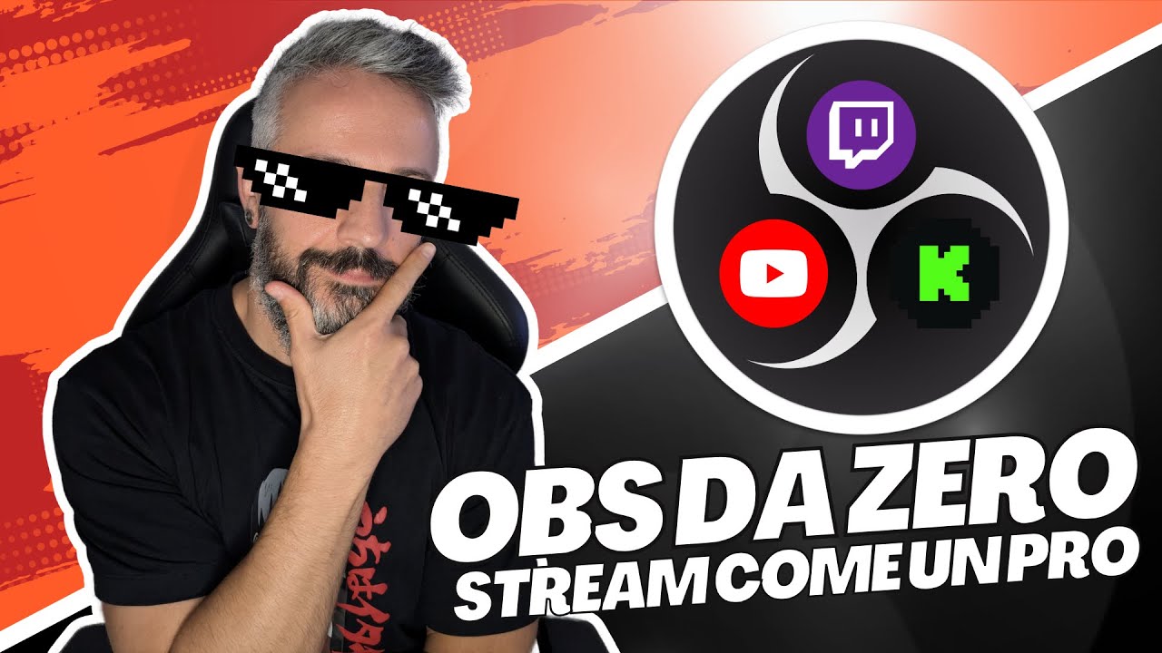OBS Studio Tutorial ITA 2025 🎥 Streammare da ZERO come un PRO! (Guida Completa Twitch & YouTube)