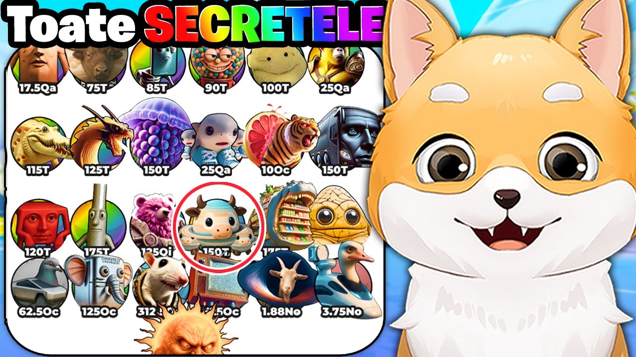 Deblochez TOATE SECRETELE NOI in Brainrot Evolution...