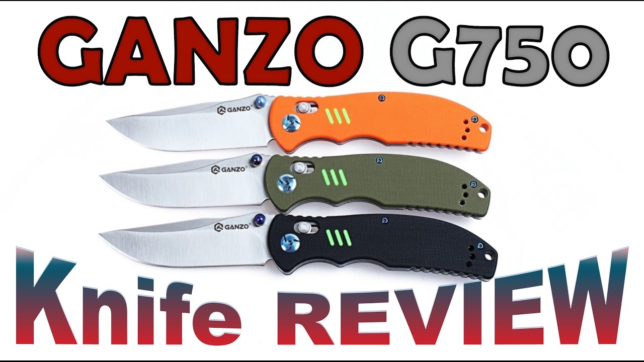 Ganzo G750 Unboxing, First Impressions, and Full Review.  A folder that fits hands well.