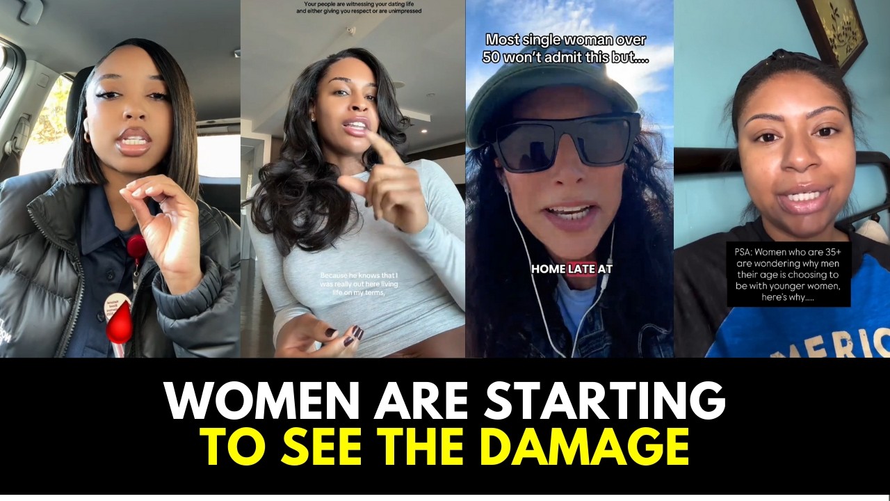 More Women ADMIT DEFEAT As Men Walk Away In PACKS