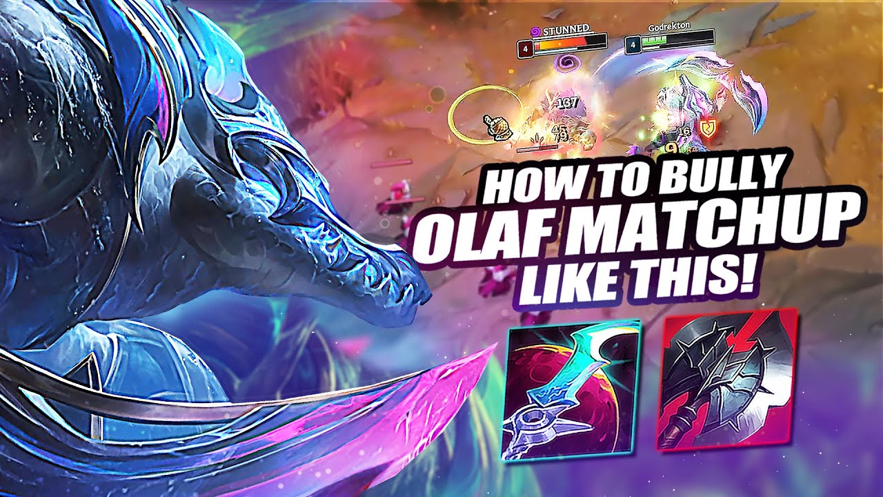 How To Bully The Olaf Match Up Like This! | Renekton Vs Olaf | Stream VOD #3