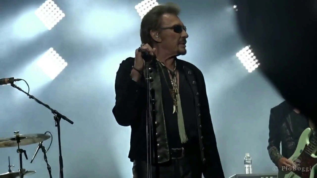 JOHNNY HALLYDAY VIDEO NIMES 17 Juillet 2016