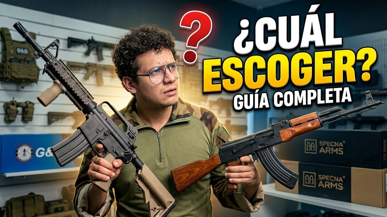 Cómo elegir tu primera réplica de Airsoft (GUÍA COMPLETA) | Airsoft 101