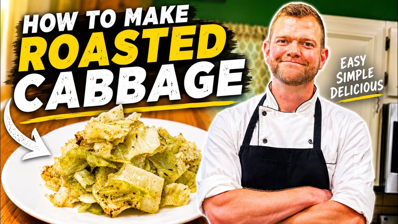How to make oven roasted cabbage (better than just boiled cabbage￼)