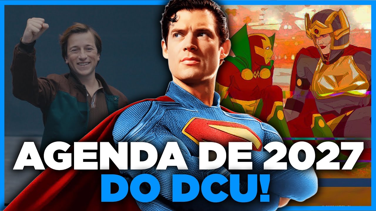 CONFIRMADO: AS 3 PRODUÇÕES DO DCU EM 2027! FICOU UM ANO BEM INTERESSANTE.