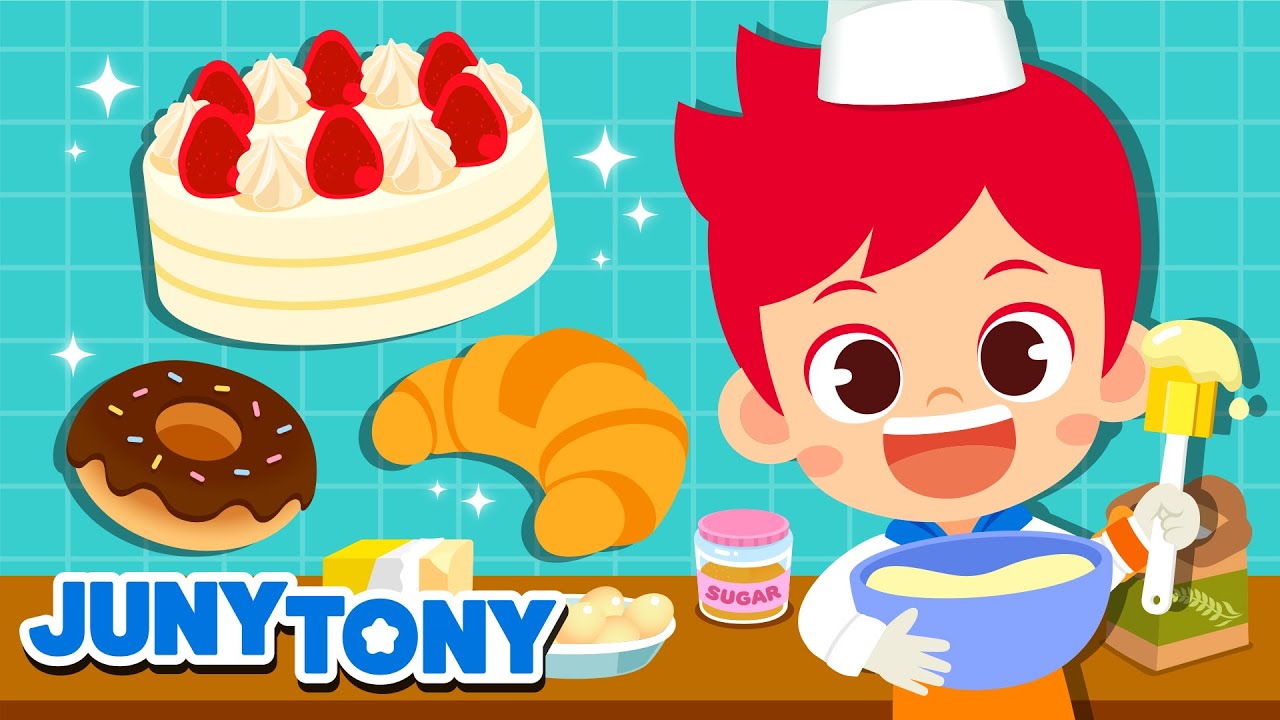 Panaderos | ¡Vamos a Hornear! | Trabajos y Profesiones | Canciones Infantiles | JunyTony en español