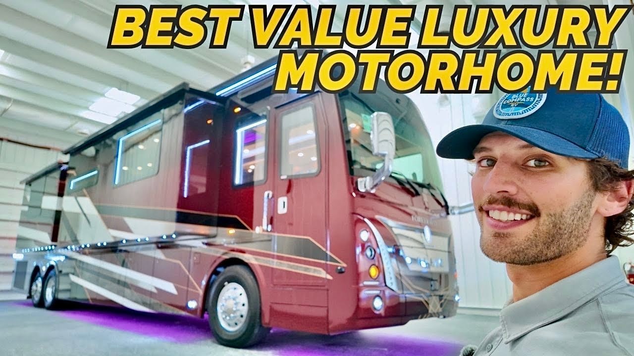 This is the BEST VALUE luxury diesel pusher RV! 2025 Foretravel Realm Presidential Series LVMS
