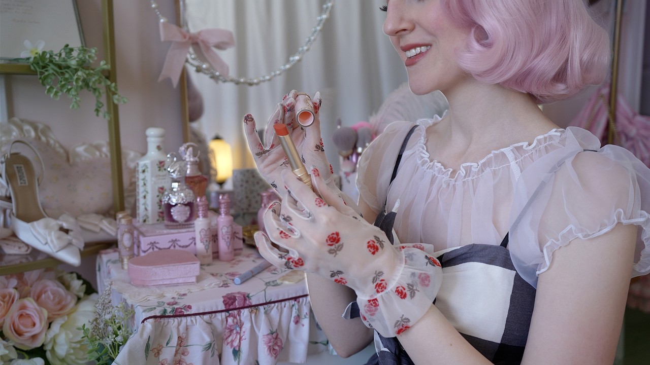ASMR Luxury Makeover at the Vintage Boutique 💅 (personal attention and whispering)