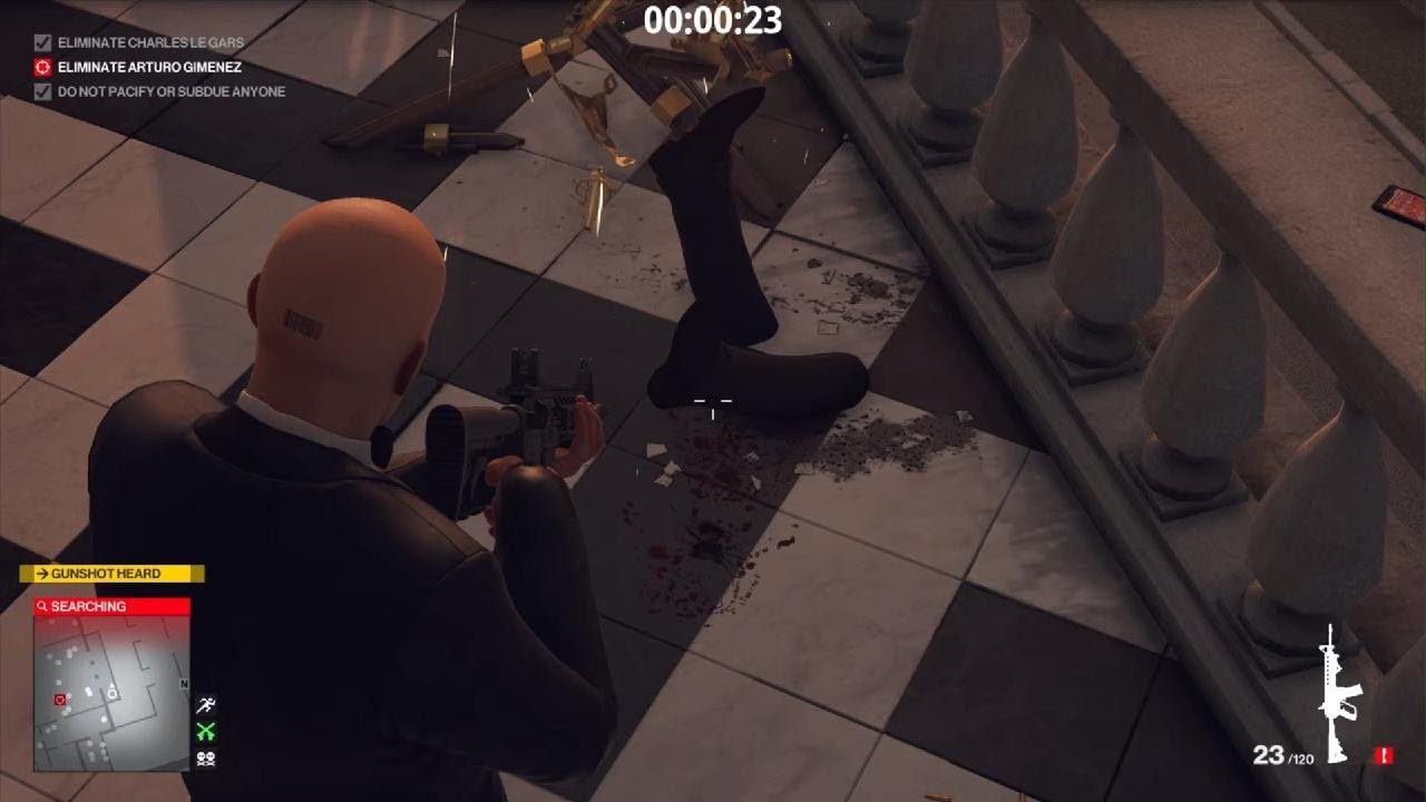 HITMAN WoA - Fall Breaks And Back To Winter - 1:05(White-Half's Contract)