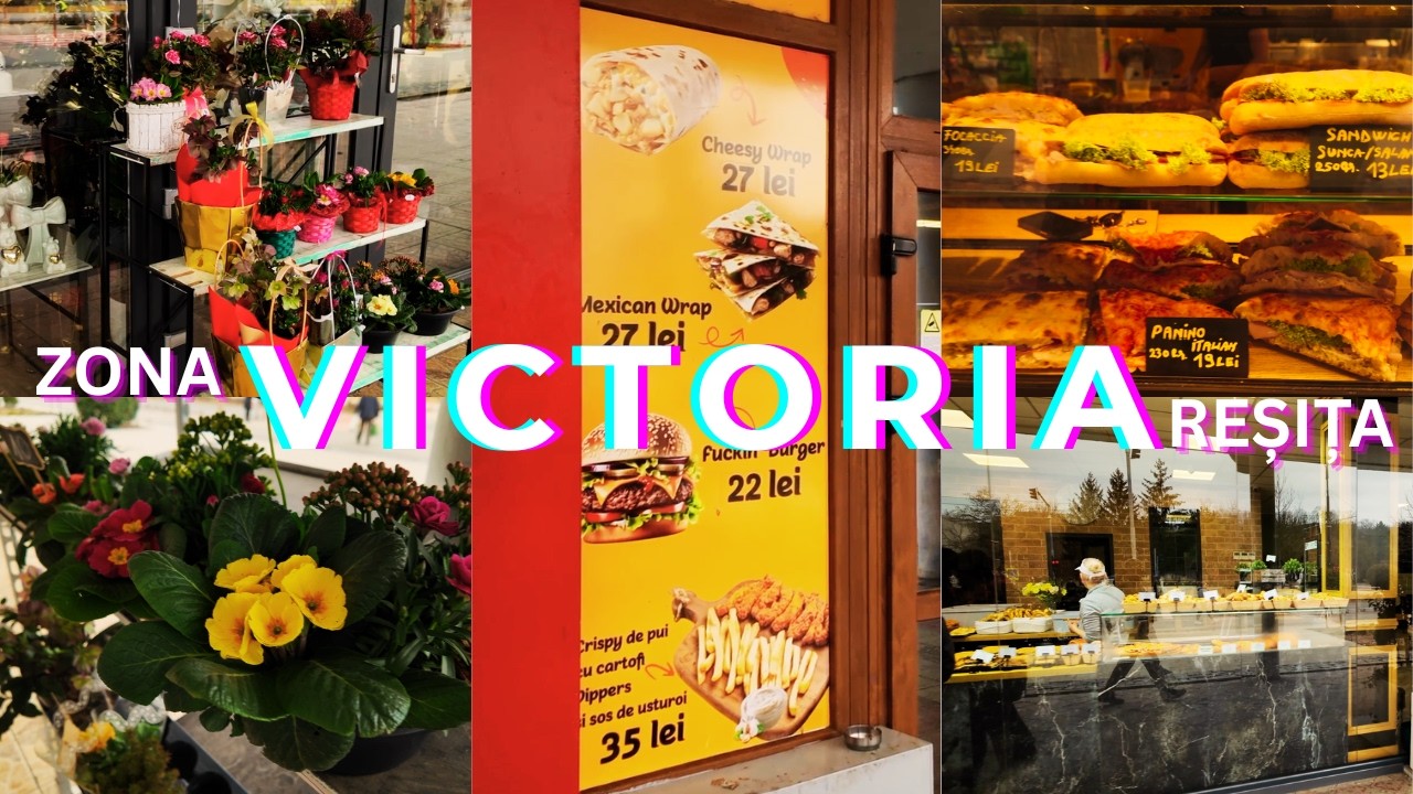 REȘIȚA: Zona VICTORIA după MODERNIZARE, în așteptarea primăverii!
