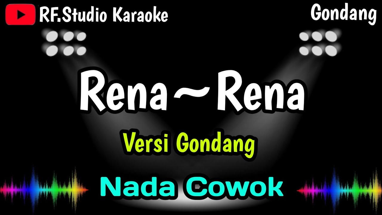 RENA~RENA - Muchsin Alatas - [Karaoke] NADA COWOK - VERSI GONDANG 2025 @rfstudiokaraoke