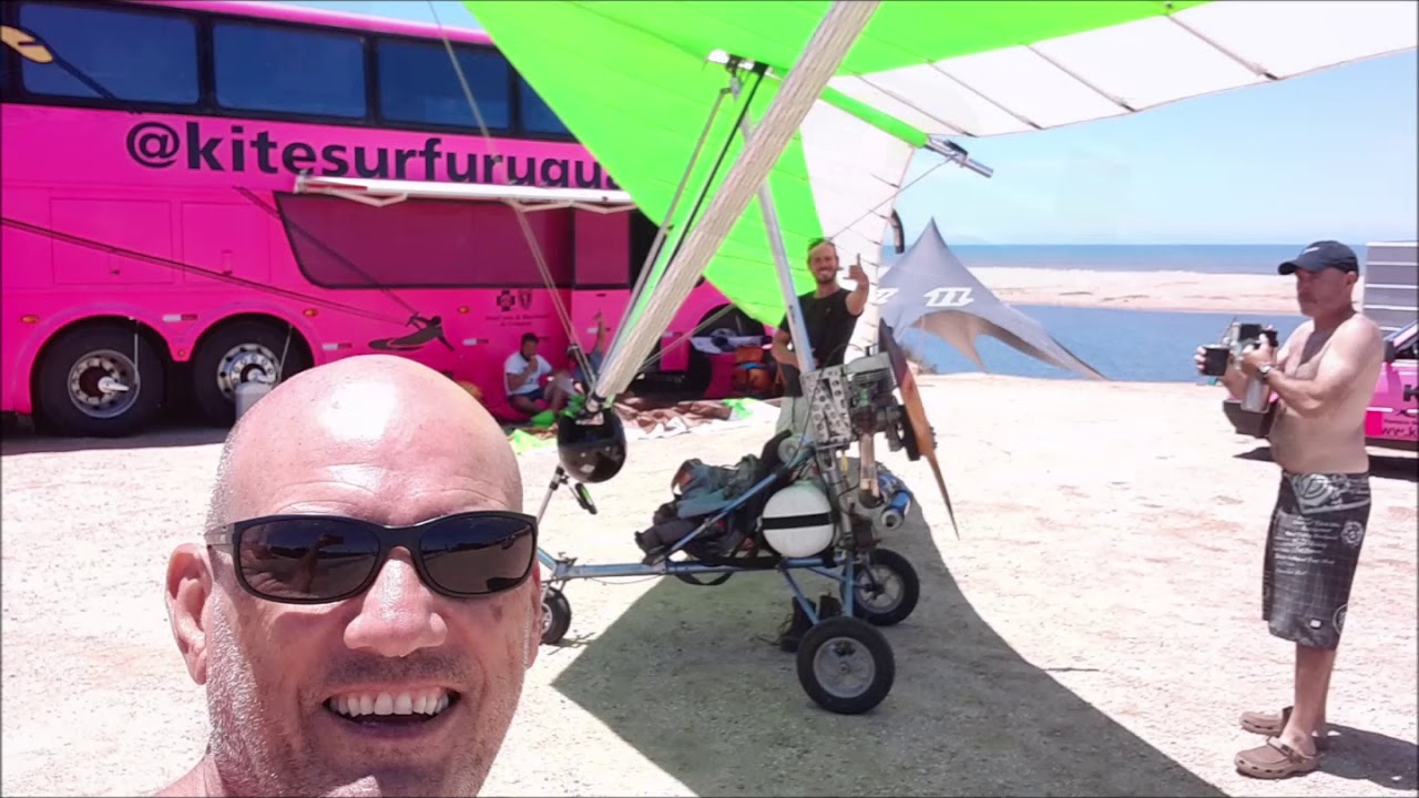 Vuelo a la playa con aterrizaje de emergencia
