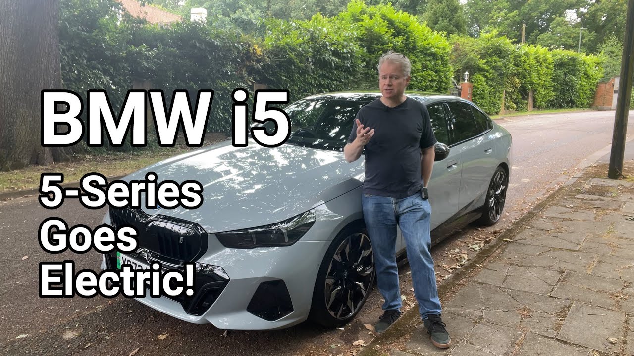 Обзор BMW i5 2024: 5-я серия, покоряющая автомагистрали, возвращается, только на этот раз электри...