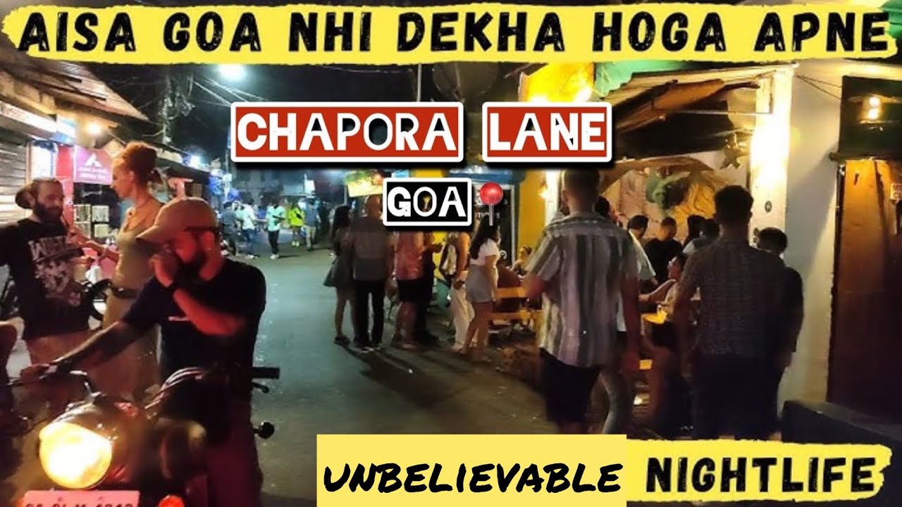 📍 Chapora Lane Goa Vlog | Hidden Street Near Chapora Beach & Fort | North Goa Travel Guide