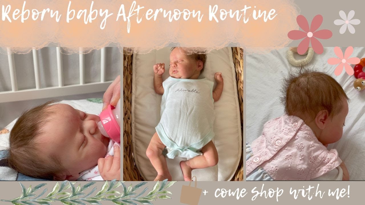 Reborn Baby Afternoon Routine + Come shop with me! | Rebornsville
