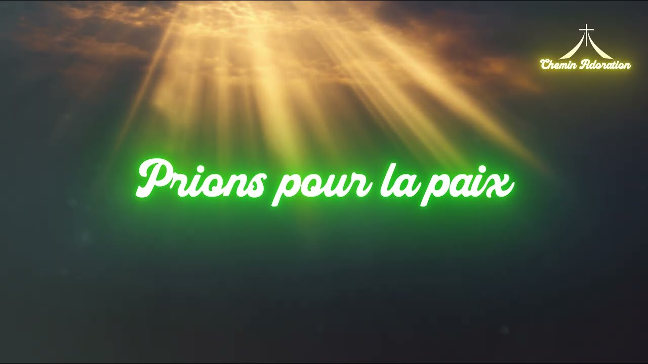 Un instant de prière pour l’Iran – Prière pour la paix aux Moyen-Orient