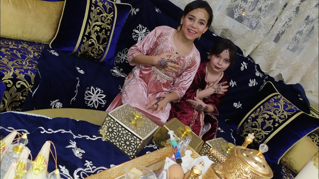 أجواء حفل الحنة 27 👰 حنيت لبناتي ⁦♥️⁩ #asmaechannel