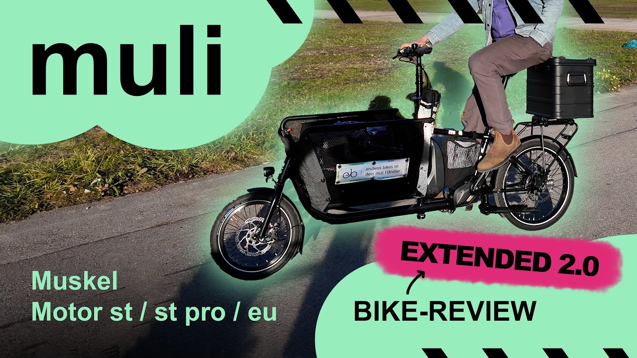 Muli Bike-Review - Extended 2.0 inkl. gesamtem Zubehör