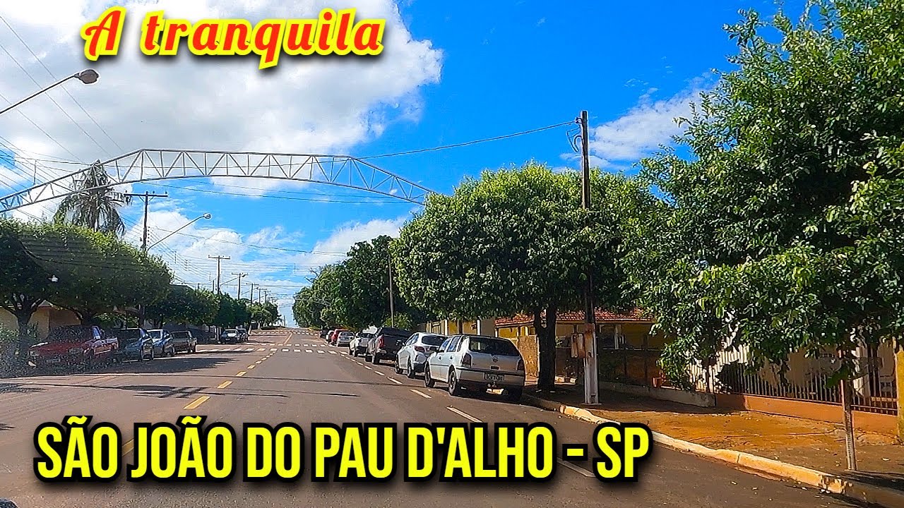 São João do Pau D'alho - SP - O sossego mora aqui.