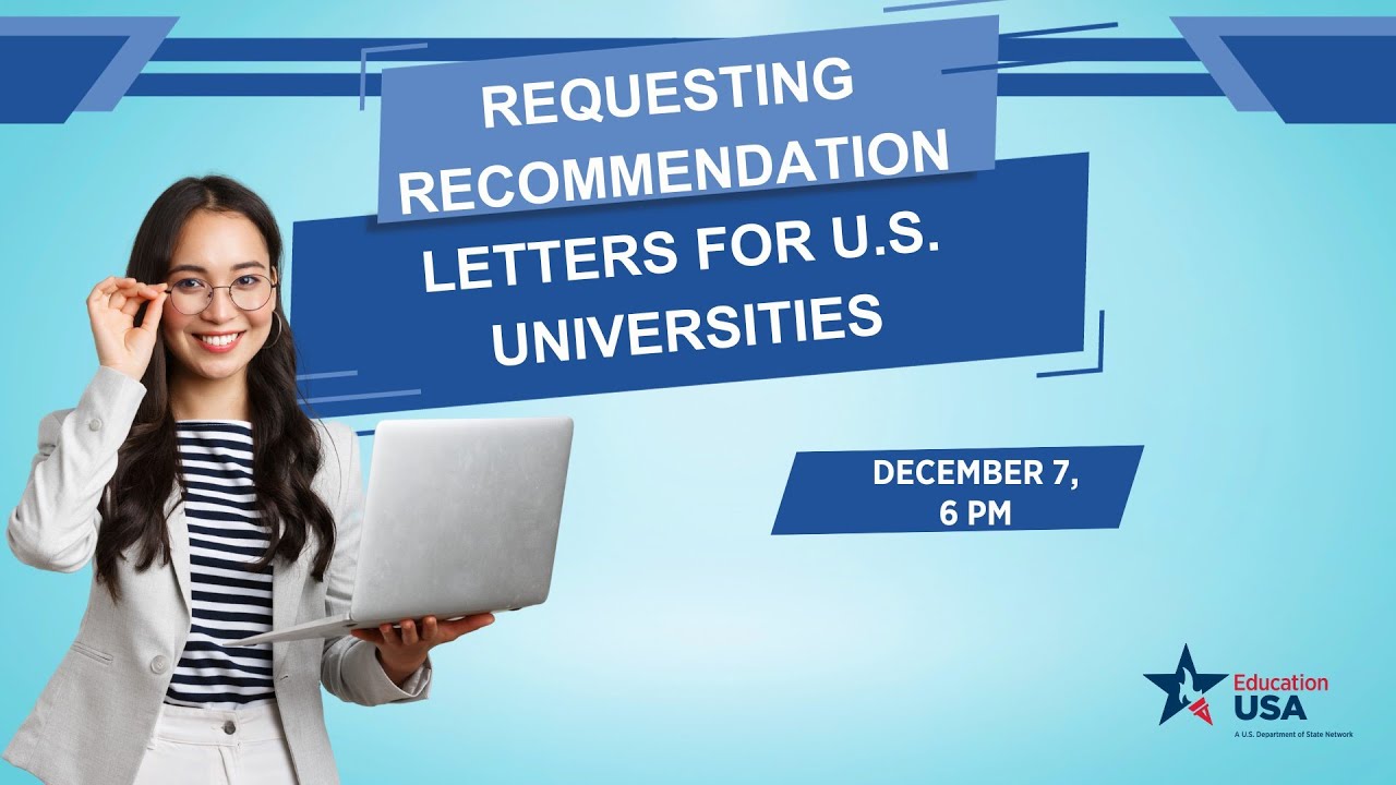 Requesting Recommendation Letters for U.S. Universities
