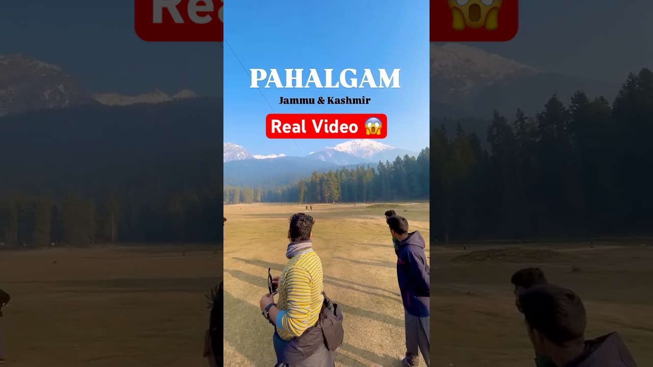 Pahalgam Jammu and Kashmir #kashmir #pahalgam #attack #news #kashmir #shorts #chalaghumay #bts