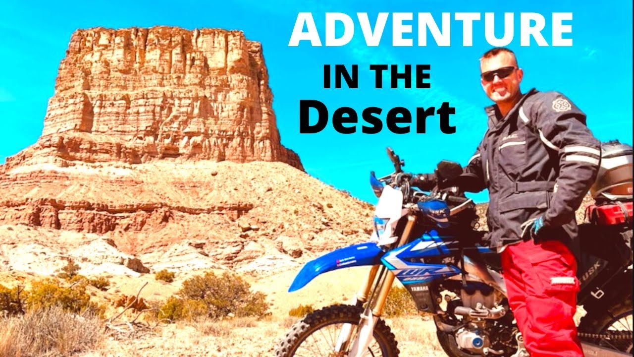 Dual Sport ADVENTURE in the Desert | Yamaha Wr250F