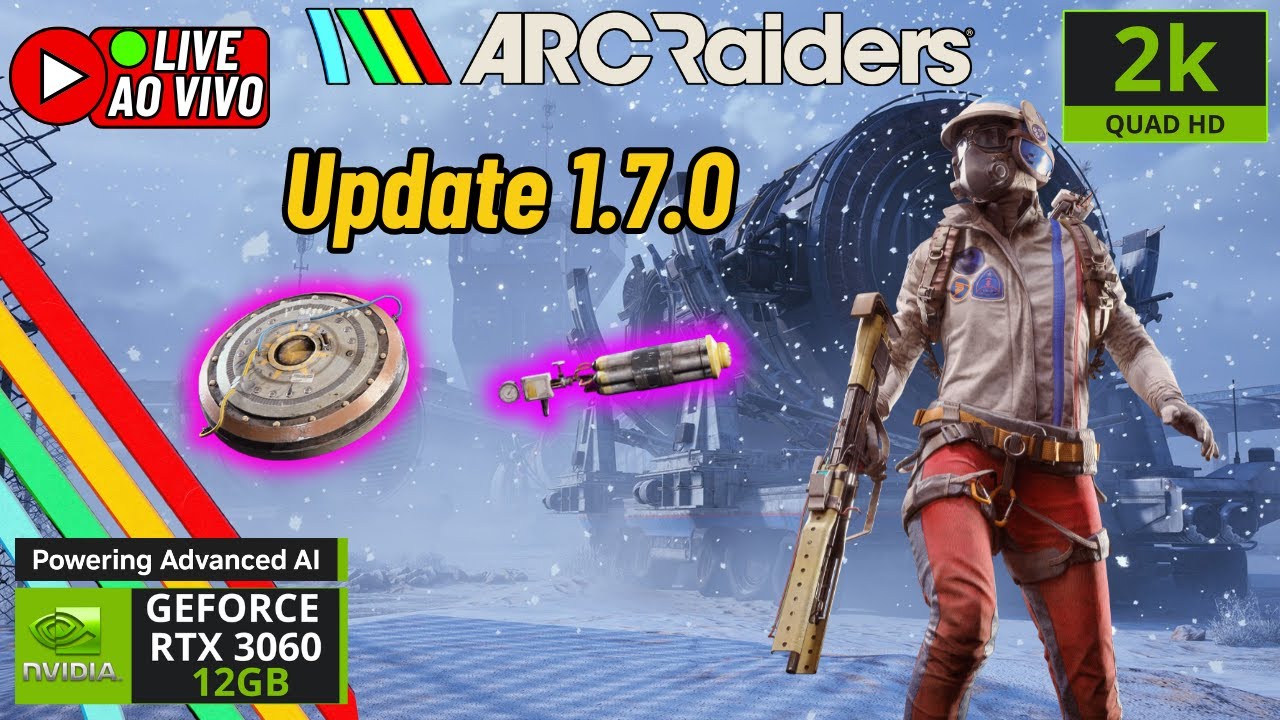 #133 🔴ARC RAIDERS⚡O natal chegou e novas BP´s 🤔 #live #alegears #arcraiders
