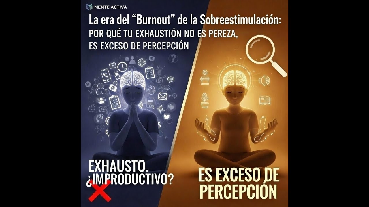 Burnout por Sobreestimulación 🧠 ¿Qué es y Como Solucionarlo?