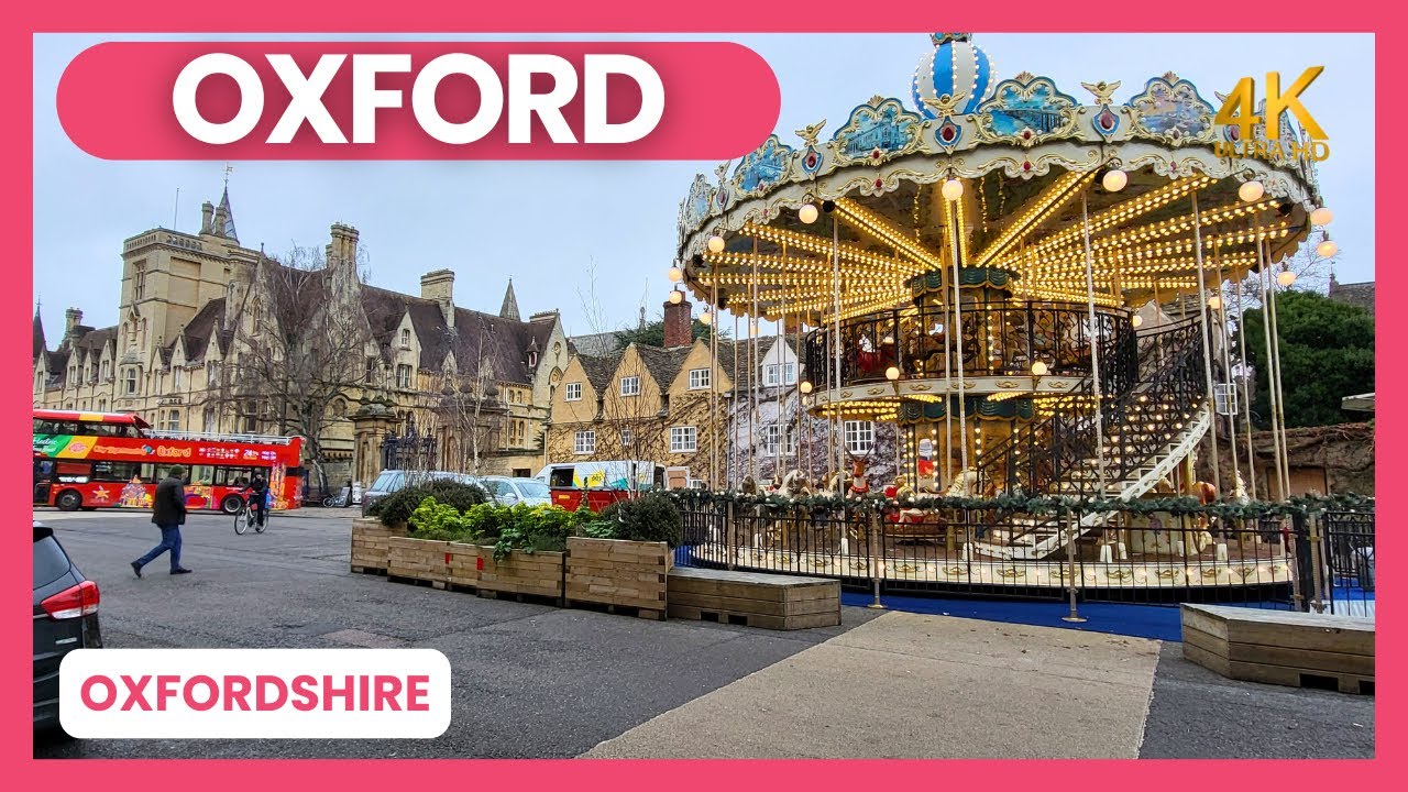 Walking Oxford's Most Enchanting Streets Before Winter Ends