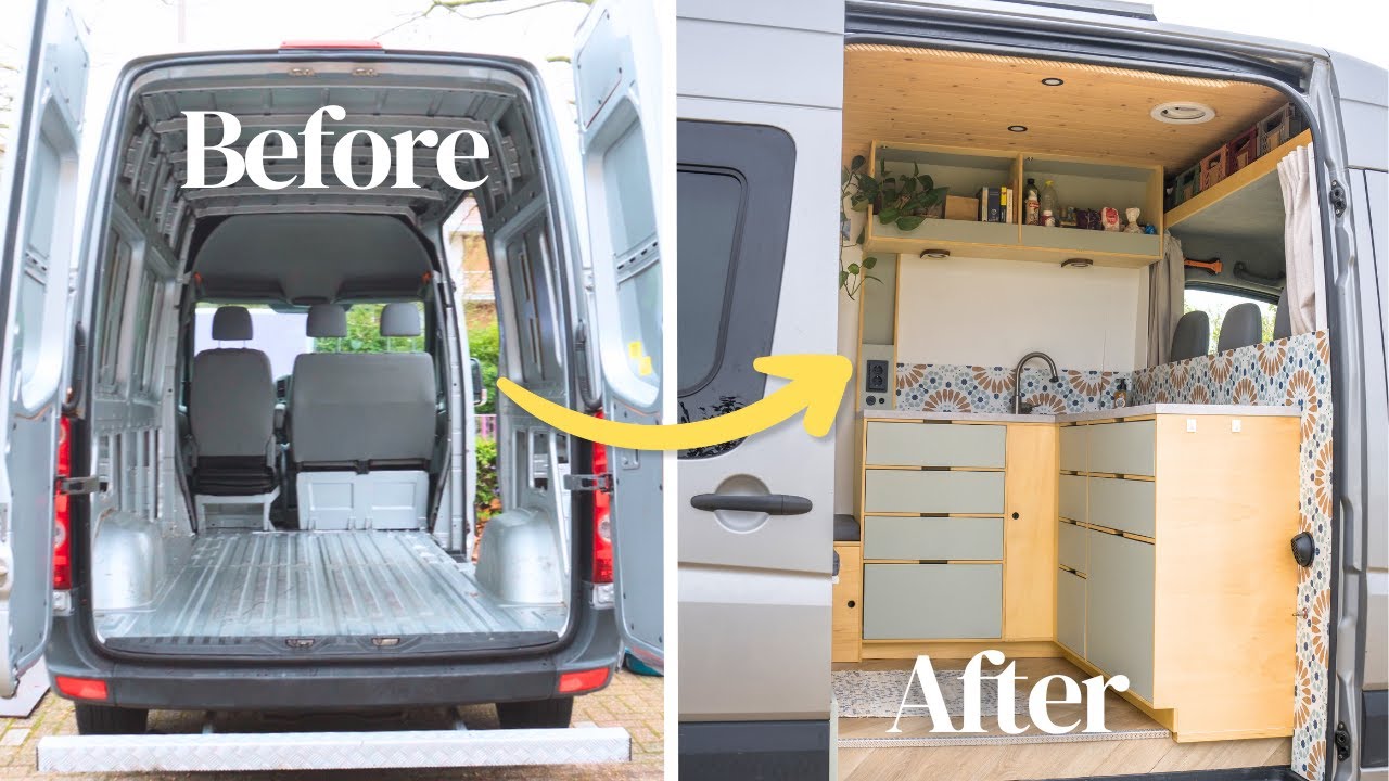 Full DIY Van Build | No Experience | No Talking