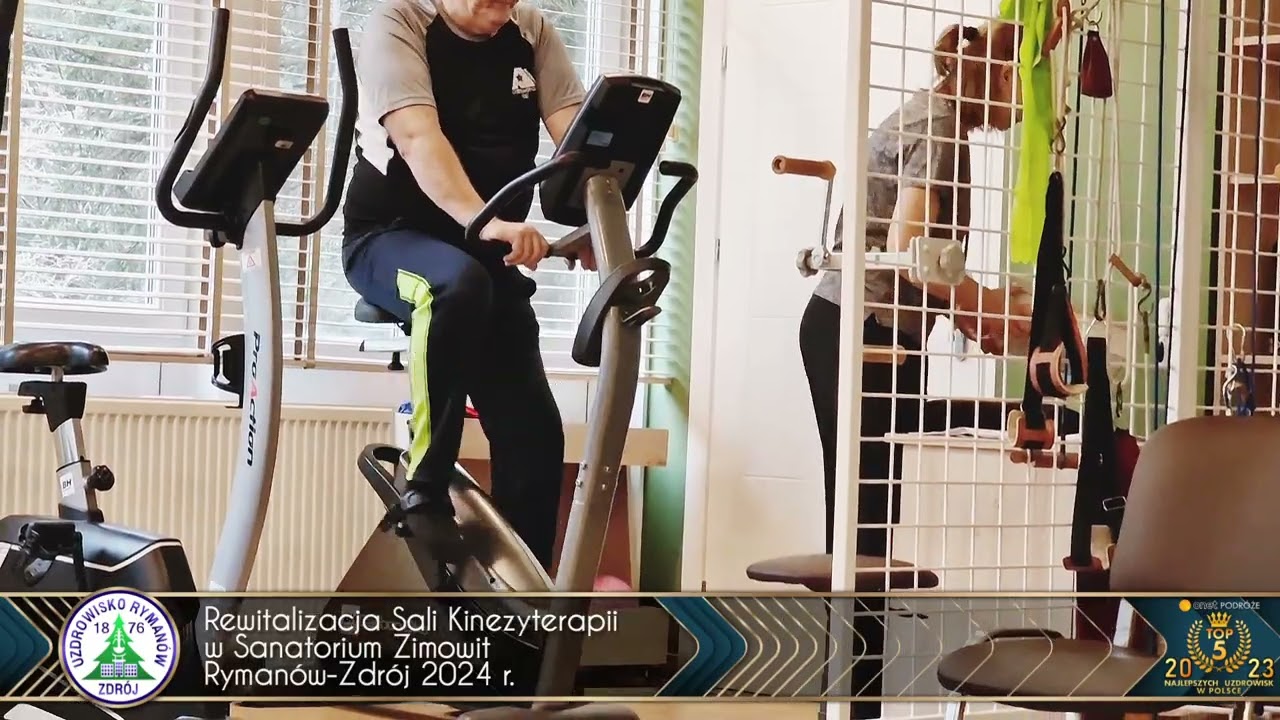 Uzdrowisko Rymanów S.A.-Rewitalizacja Sali Kinezyterapii w Sanatorium Zimowit. Rymanów-Zdrój 2024 r.