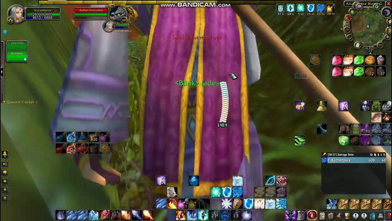 Zulgurub solo mage female human 11 mobs with zanza
