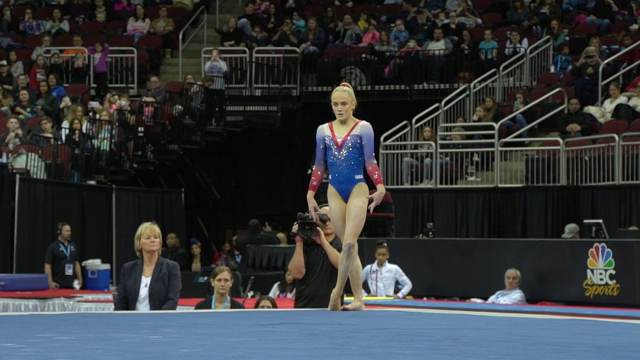 Riley McCusker (USA) - Floor Exercise - 2017 AT&T American Cup