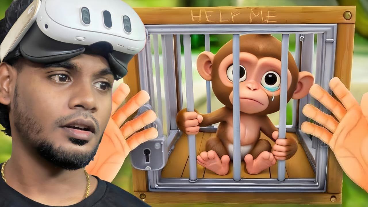 I Became a MONKEY in VR! 🐒🤯