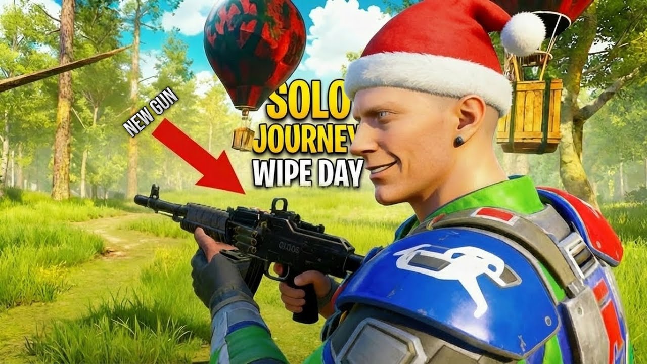  I Survived Wipe Day Solo in a 200 Pop Server | Oxide Survival Island