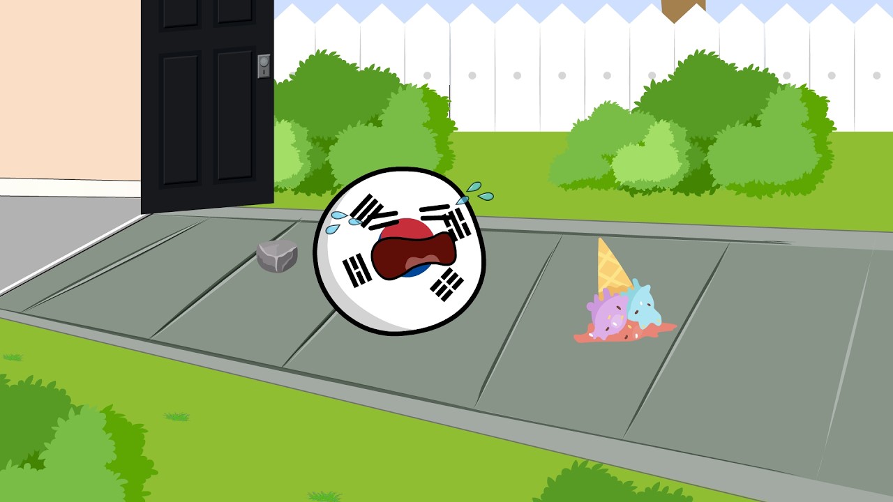 Why Countryball South Korea Is Taking OVER The Internet - Episode 4 #countryballs