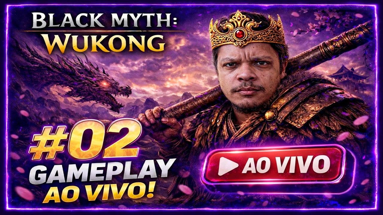 SEGUNDA LIVE E JÁ TÁ IMPOSSÍVEL! 😳| Black Myth: Wukong #002