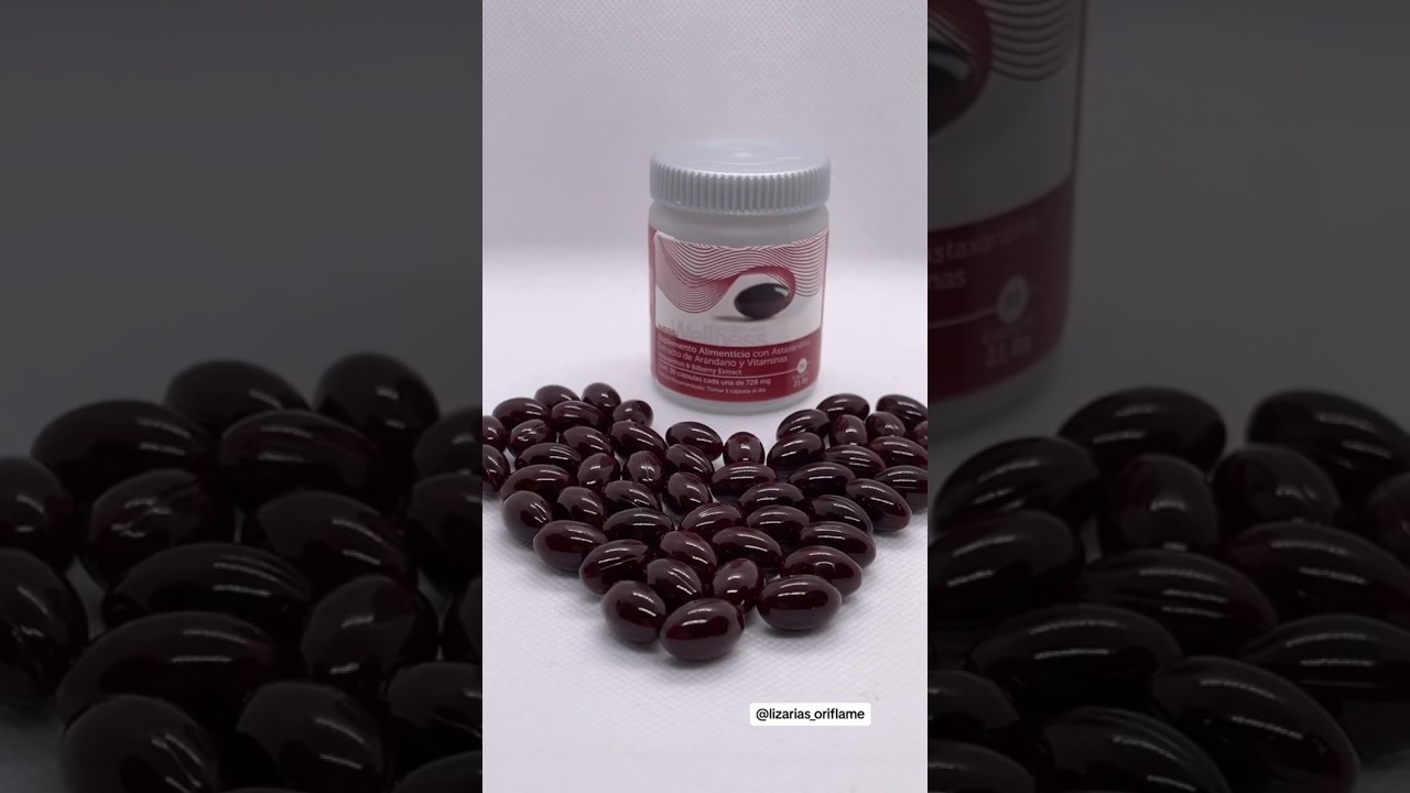 ✨ASTAXANTINA✨ El antioxidante natural más poderoso ♥️ 