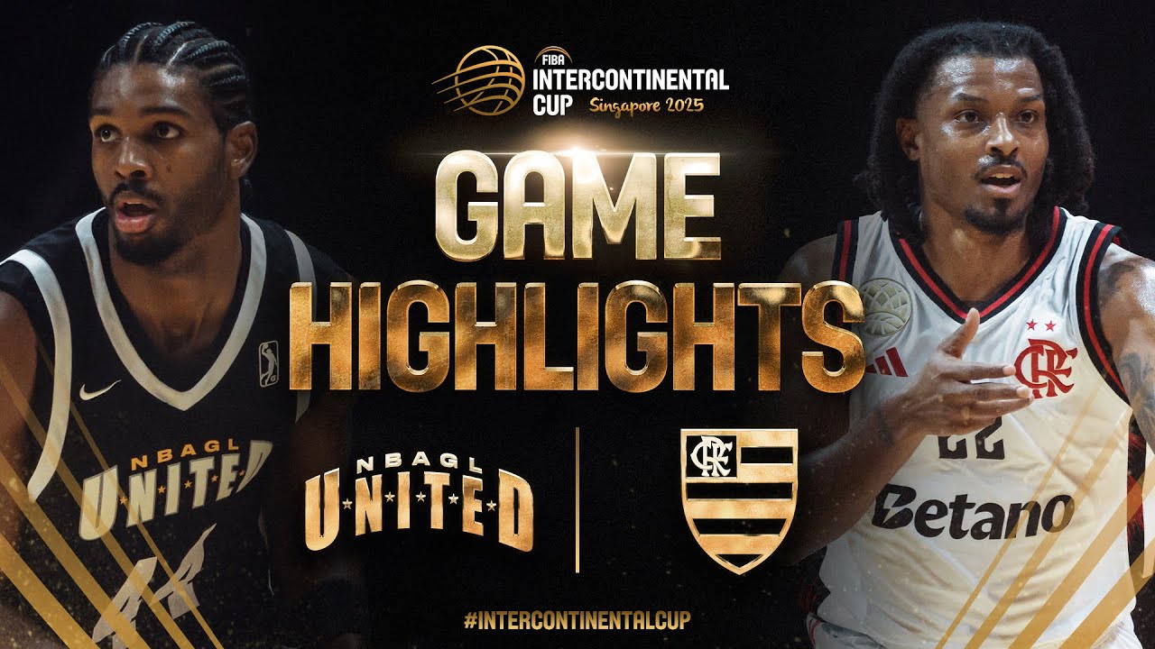 Jaden Shackelford called GAME! NBA G League United stun Flamengo at FIBA Intercontinental Cup 2025 🚨
