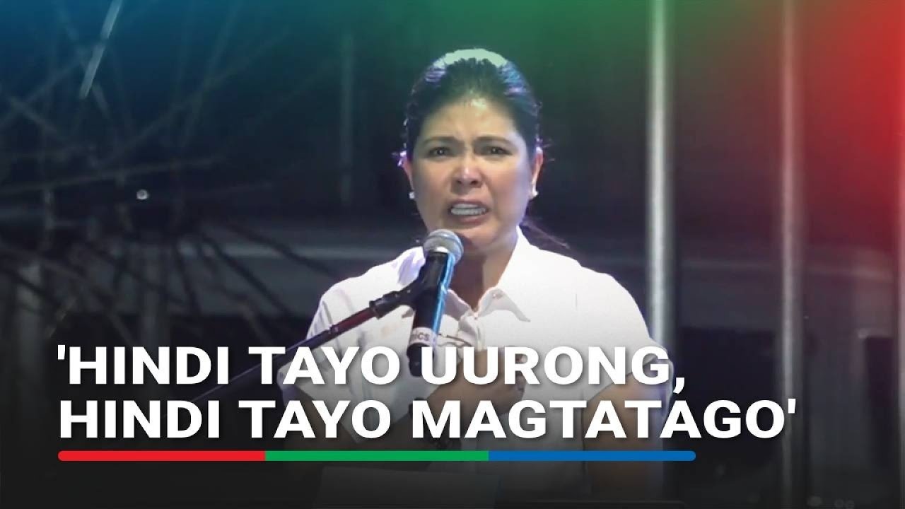 Lani Mercado lumuluhang nagtalumpati sa prayer rally para kay Bong Revilla | ABS-CBN News