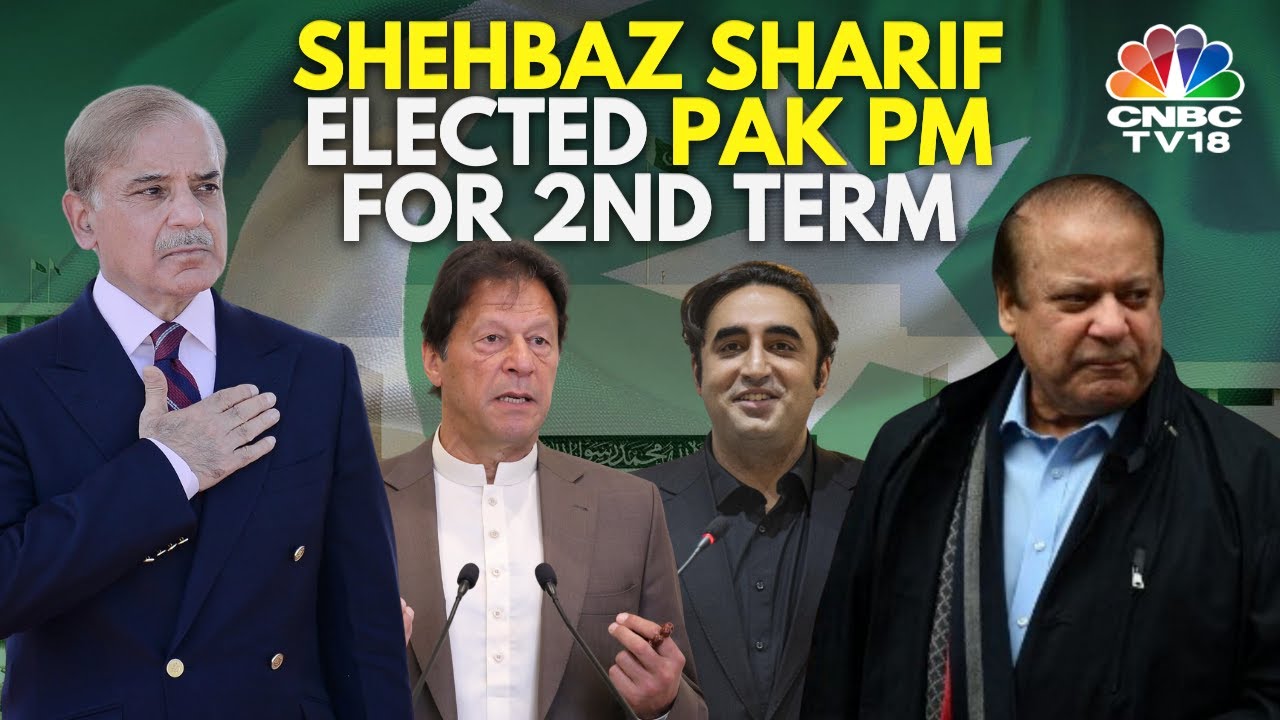 Shehbaz Sharif Elected As Pakistan Prime Minister Via A Coalition Govt I Pakistan News | IN18V