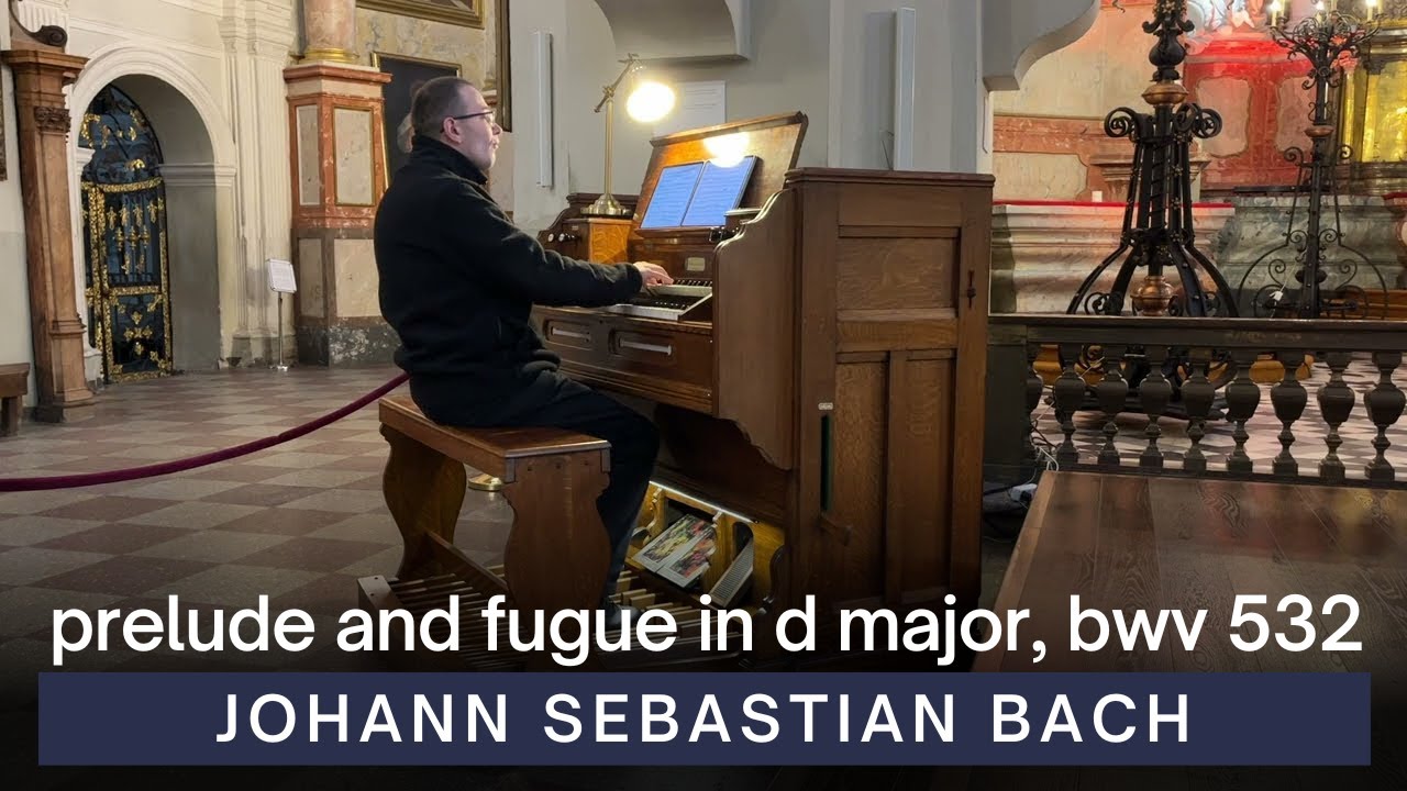 Prelude and Fugue in D Major, BWV 532 | Johann Sebastian Bach | VU St. John's Church | Reed Organ
