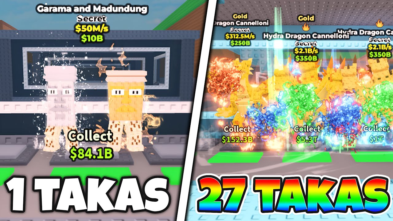 TAKAS YAPARAK EN DEĞERLİ SECRETLARI ALDIM! - Steal a Brainrot Türkçe