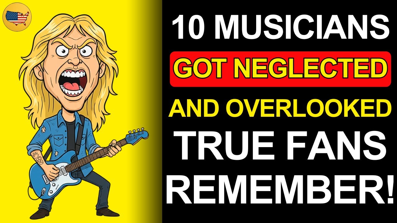 10 Overlooked Musicians Only TRUE Fans Remember!