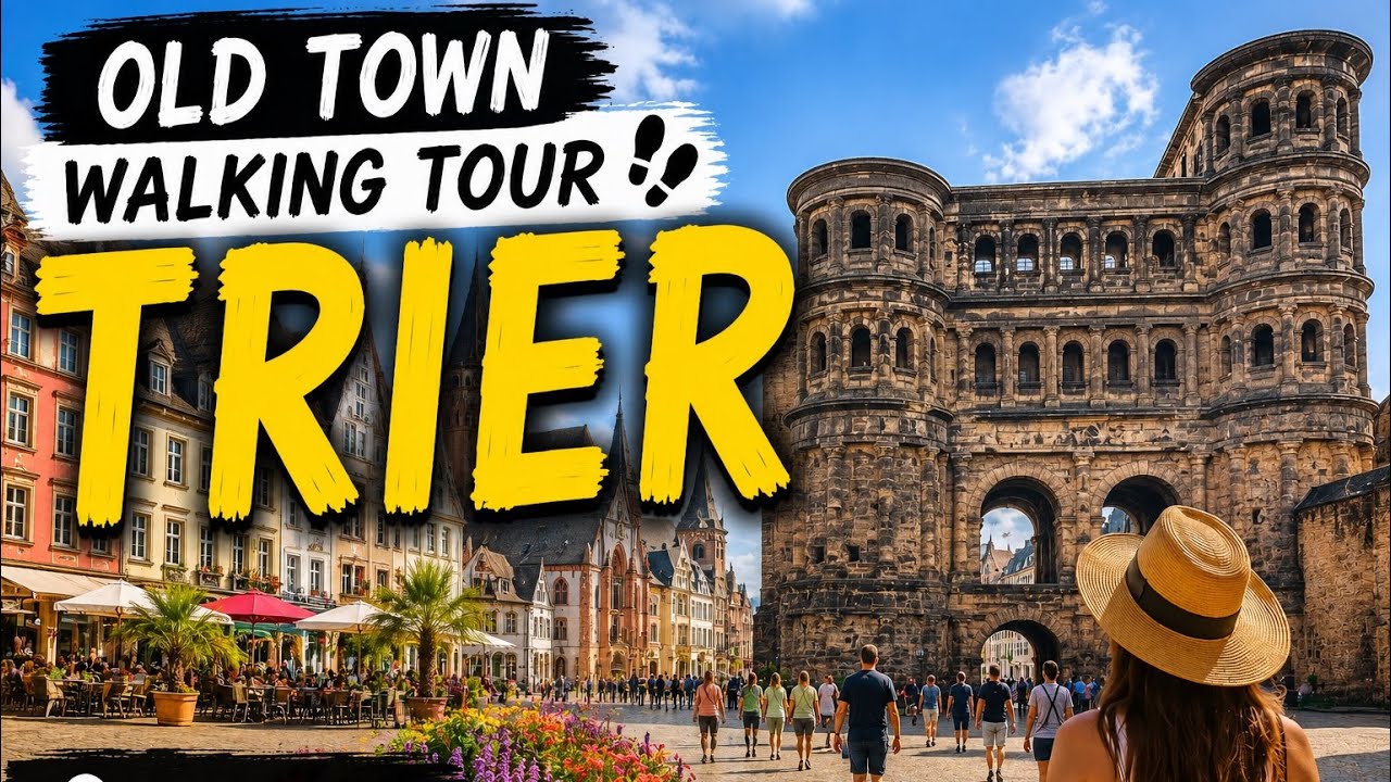 TRIER Germany’s Oldest City in 4K | History, Culture & UNESCO World Heritage